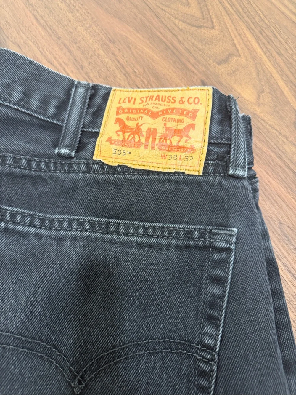 Levi's Black Straight Men’s Jeans
